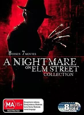 A Nightmare On Elm Street Collection Very Good Condition Dvd Region 4 T140 • £27.77