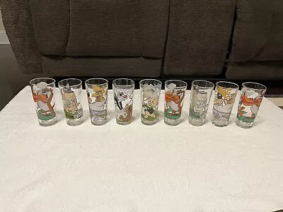 Lot Of 9 Vintage Pepsi 1976 Looney Tunes Glass Collectors Series Warner Bros • $79.97