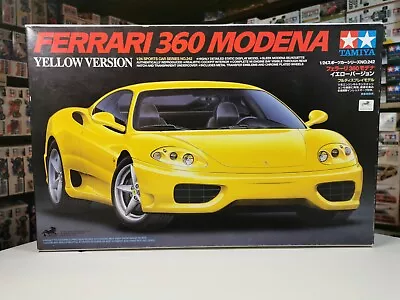 Tamiya 24242 1/24 Ferrari 360 Modena Yellow Vers Model Kit Complete Sealed Rare • £84.99