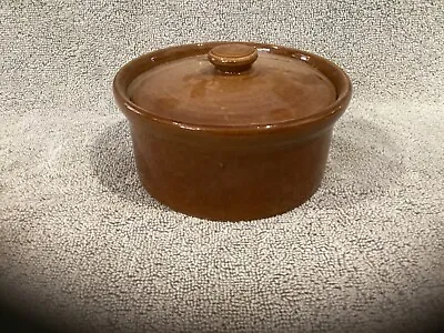 Vintage Pearsons Pottery Lidded Bowl  12.5cm • $15