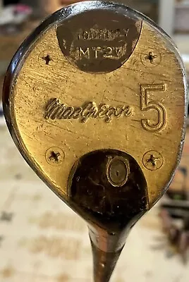 MacGregor Tourney MT2W 5-Wood Steel Shaft Original Grip! Vintage RH Golf Club • $28.49