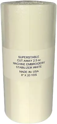 World Weidner Cut Away Machine Embroidery Stabilizer Backing Medium Weight 2.5 • $21.59