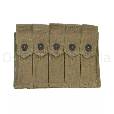 MINT WW2 US Army USMC WEB Gear Clip Ammo Pouch • $34.90