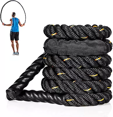 Fitness Weighted Jump Rope - 3LB/5LB Weighted Jump Rope For Exercise Weighted A • $18.88