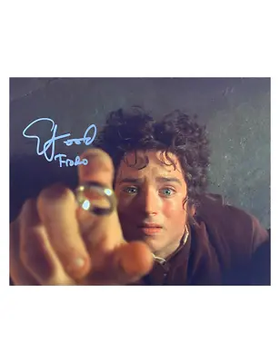 10x8 Lord Of The Rings Print Signed By Elijah Wood 100% Authentic + COA • £105