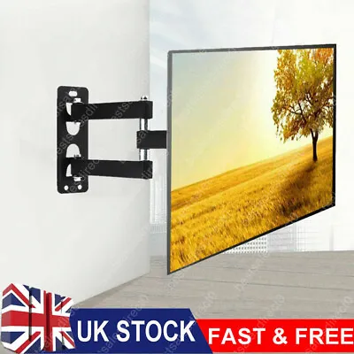 TV Wall Bracket Mount Swivel Tilt For Samsung 32 40 42 46 50 55  TVs Full Motion • £10.79