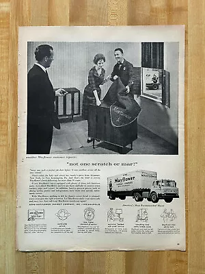 Large ~10x14 Vtg Vintage 1959 Mayflower Moving Transit Co. Print Ad Advertising • $8