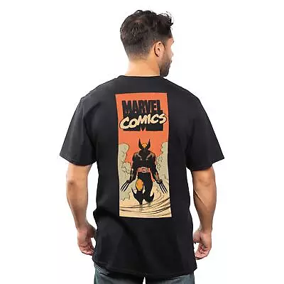 Marvel Mens T-Shirt X-Men Vintage Wolverine Top Tee S-2XL Official • £13.99