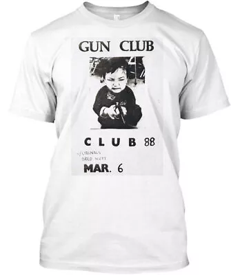 Gun Club Poster - 88 Urinals Dried Knott Mar 6 T-Shirt Made In USA Size S To 5XL • $20.89