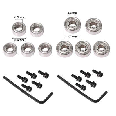 £6.71 • Buy 10pcs Router Bits Top Mounted Ball Bearings Guide For Router Bit Bearing Repair