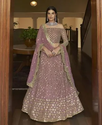 £40.99 • Buy New Designer Lehenga Choli Indian Party Wear Bollywood Pakistani Wedding Lengha