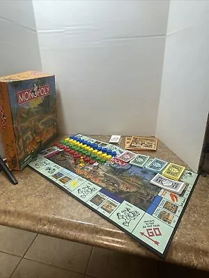 Monopoly Junior Dig N Dinos Board Game 1998 Hasbro Parker Brothers READ DESCP • $12