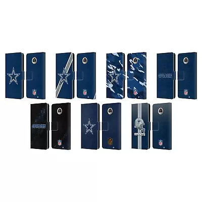 Official Nfl Dallas Cowboys Logo Leather Book Wallet Case For Motorola Phones • $23.95