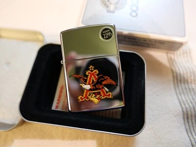 $127 • Buy Zippo Budweiser Anheuser Busch Eagle Lighter 1997