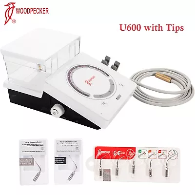 Woodpecker Dental U600 Ultrasonic Piezo Scaler With Water Bottle HW-6 Handpiece • $499.99