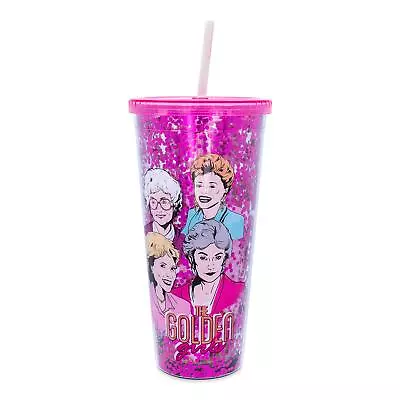 The Golden Girls Confetti Carnival Cup With Lid And Straw | Hold 32 Ounces • $14.99