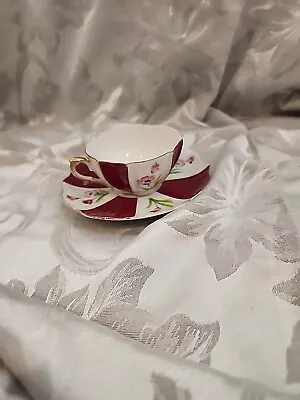 Vintage Ucagco China Tea Cup & Saucer 1950s Occupied Japan • $13