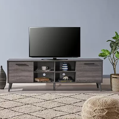 Angelica Mid Century Modern Faux Wood Overlay TV Stand • $104.04