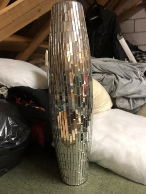 £0.99 • Buy Next Mirrored Mosaic Vase