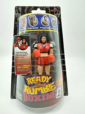 Vintage 2001 Ready 2 Rumble Boxing Round 2 Selene Strike Figure NIB • $24.99