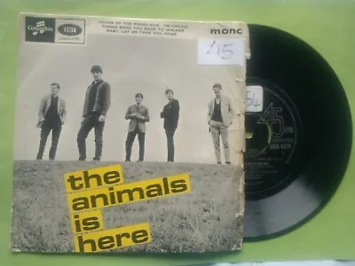 £9.99 • Buy The Animals/House Of The Rising Sun/I'm Crying/The Animals Is Here/EP SingleRARE