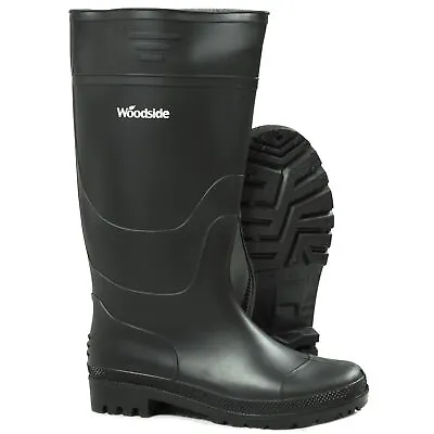 Woodside Waterproof Wellington Garden Muck Field Boots Mens & Ladies Wellies • £11.99