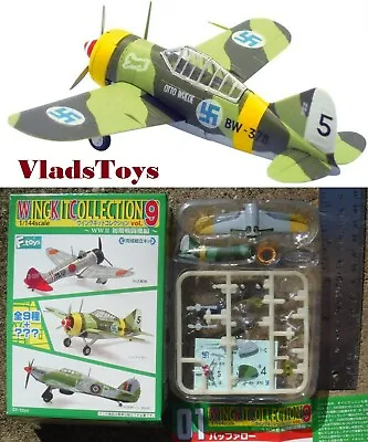 F-Toys 1:144 Wing Kit Collection 9 B-339 Brewster Buffalo Finish Air Force (1C) • $20.66