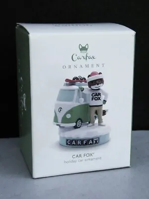 Limeted Edition CARFAX Volkswagen & Fox Mascot Ornament MIB • $9.98