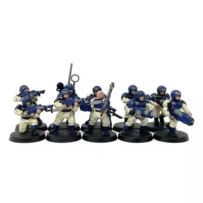 (8808) Cadian Shock Troops Squad Astra Militarum Imperial Guard Warhammer 40k • £15