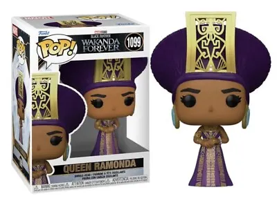 Funko Pop!QUEEN RAMONDA #1099-Marvel-Black Panther Wakanda Forever-Vinyl Figure • £14.99