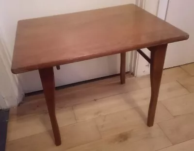 Vintage 20th Century Waring And Gillow Oak Folding Side Table . 24  X 18  X 19   • £79.95