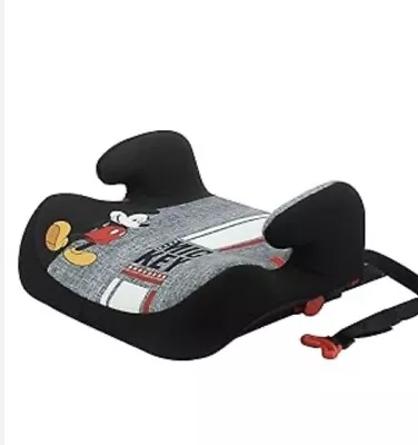 Nania Easyfix Topo Mickey Mouse  Booster Car Seat Group 3 (22-36kg) -BRAND NEW • £29.99
