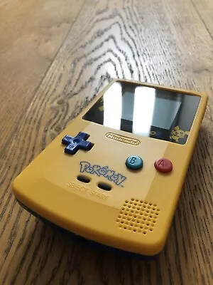 Nintendo Game Boy Color Pokémon Pikachu Edition GBC Colour Pokemon Console • £74.99