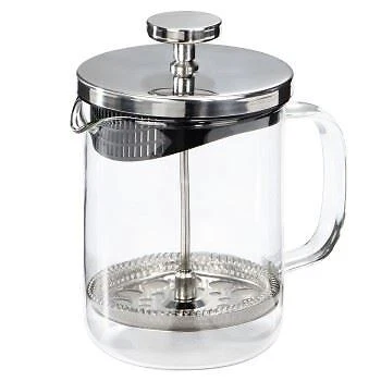£13.92 • Buy French Press Coffee Maker Cafetiere 4 Cup Stainless Steel Glass Jug Coffee 0.6L