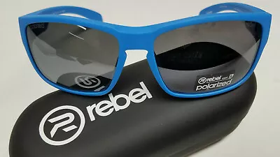 MOREL REBEL Men's Sunglasses Polarized 7825R Blue 61-16-145 MADE IN FRANCE • $95