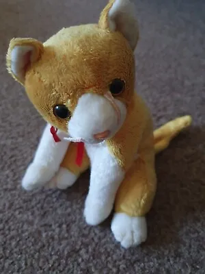£3 • Buy Ty Beanie Babies-Tangles The Cat-2003-no Tag-bit Worn