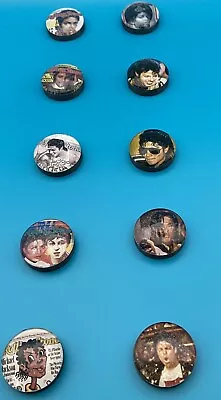 Michael Jackson Fans Handcrafted Glass Cabochon Refrigerator Magnets Lot Of 10 • $24.99