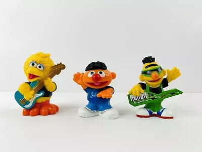 Lot Of 3 Sesame Street Workshop PVC 2.75  Playset Toy Figures Hasbro 2010 • $7.95