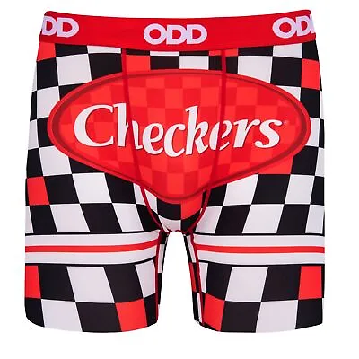 Odd Sox Men's Gift Idea Novelty Underwear Boxer Briefs Checkers • $22.99