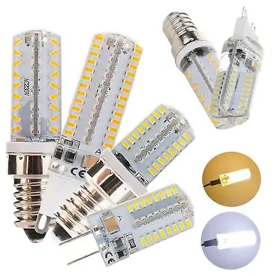 Dimmable LED Corn Bulb G9 G4 E12 E14 3014 SMD Light Replace Halogen Lamp Bright • $2.06