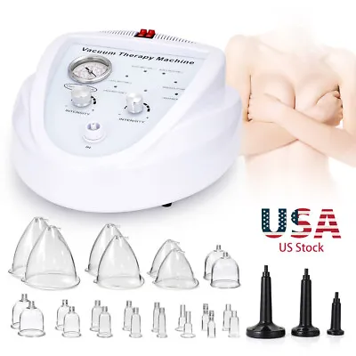 Breast Enlargement Butt Lift&Tighten Vacuum Therapy Body Shaping Massage Machine • $110