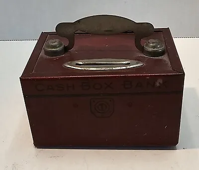J. Chein Vintage Tin Cash Box Bank ***SEE*** • $14.90