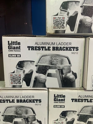 £15 • Buy Little Giant Aluminum Ladder Trestle Brackets, 56212