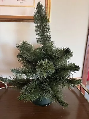 Vintage Faux Christmas Tree 25” Mini Xmas Tree Decoration • $10