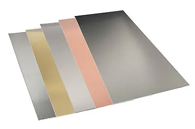 K&S Sheet Metal 4  X 10  Various Thickness Aluminium Brass Copper Tin Steel • £6.49