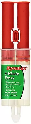 Dynatex 49409A 4 Minute Epoxy 1 Oz. (30g) Syringe 12EA • $61.58