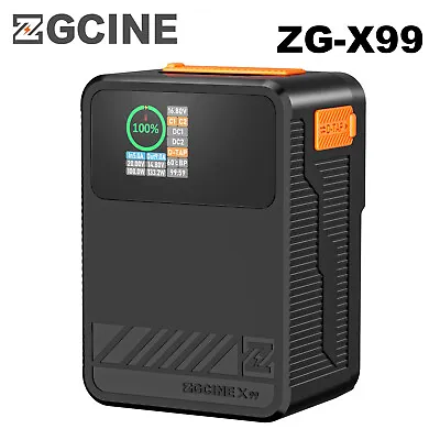 ZGCINE ZG-X99 6750mAh V-mount Battery 1.3  IPS Screen For Camera DSLR Monitors • $138