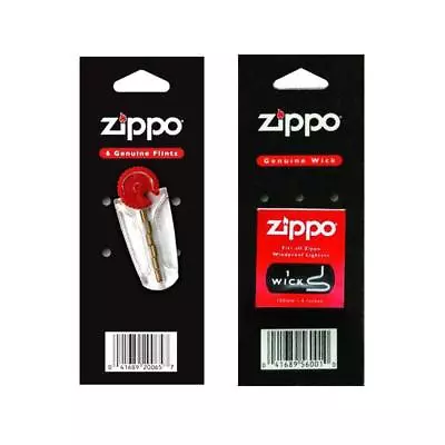Genuine Original Zippo Flints And Wicks • £2.99