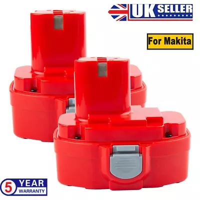 £21.89 • Buy 2X 4.8Ah For Makita 18V Ni-MH Replacement Battery PA18 1822 1823 Cordless Drill