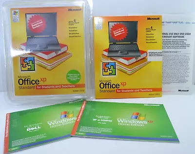 Microsoft  Office XP Standard For Students And Teachers 2002 Version W/ Key • $15.28